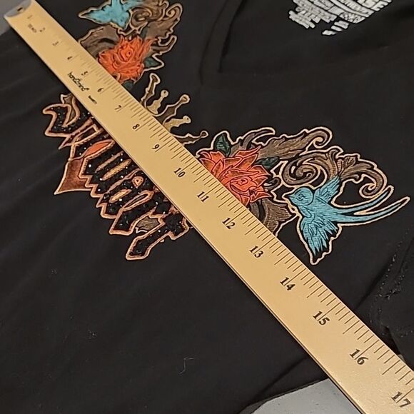 Chase authentic Nascar apparel Stewart #14 black t-shirt - Picture 6 of 7